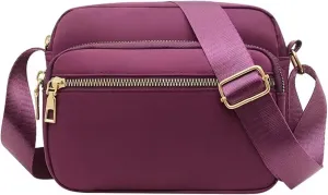 Shoulder Bags for Women Women Classic Small Nylon Crossbody Bag Phone Purse Ladies Lightweight Messenger Sling