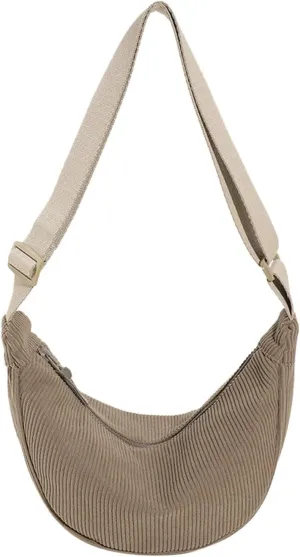 Shoulder Bags for Women Women's Fashion Solid Color Cordulet Crossbody Bag Dumpling Bag Lightweight Underarm Bag