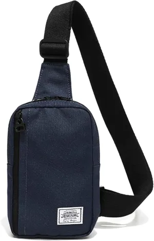    Shoulder Crossbody Bag Hiking Backpack Travel Bag Men Women Sling Backpack Multifunctional (Blue)