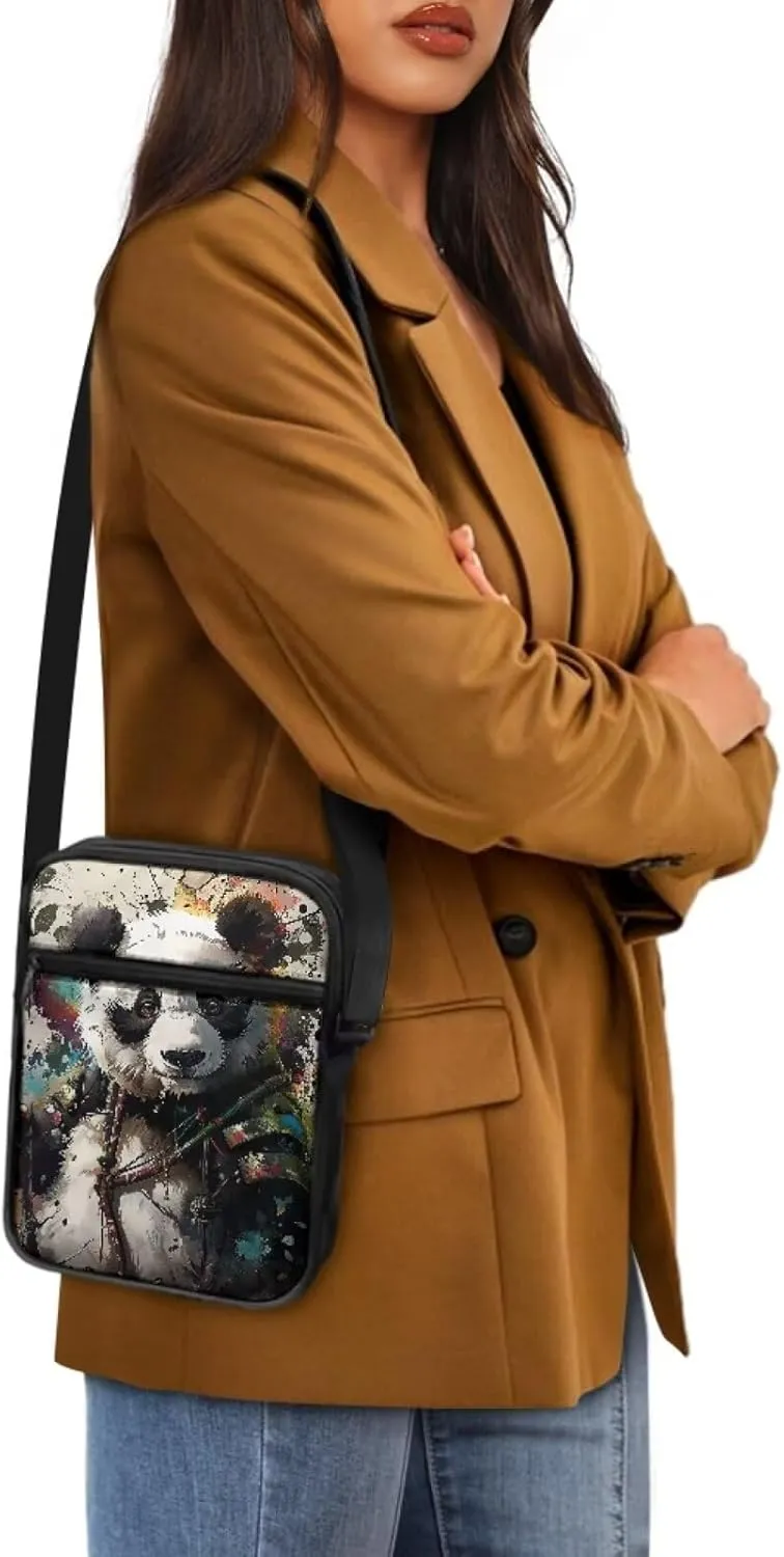 Small Messenger Bags Purses for Women Crossbody Shoulder Bag with Zipper Pockets