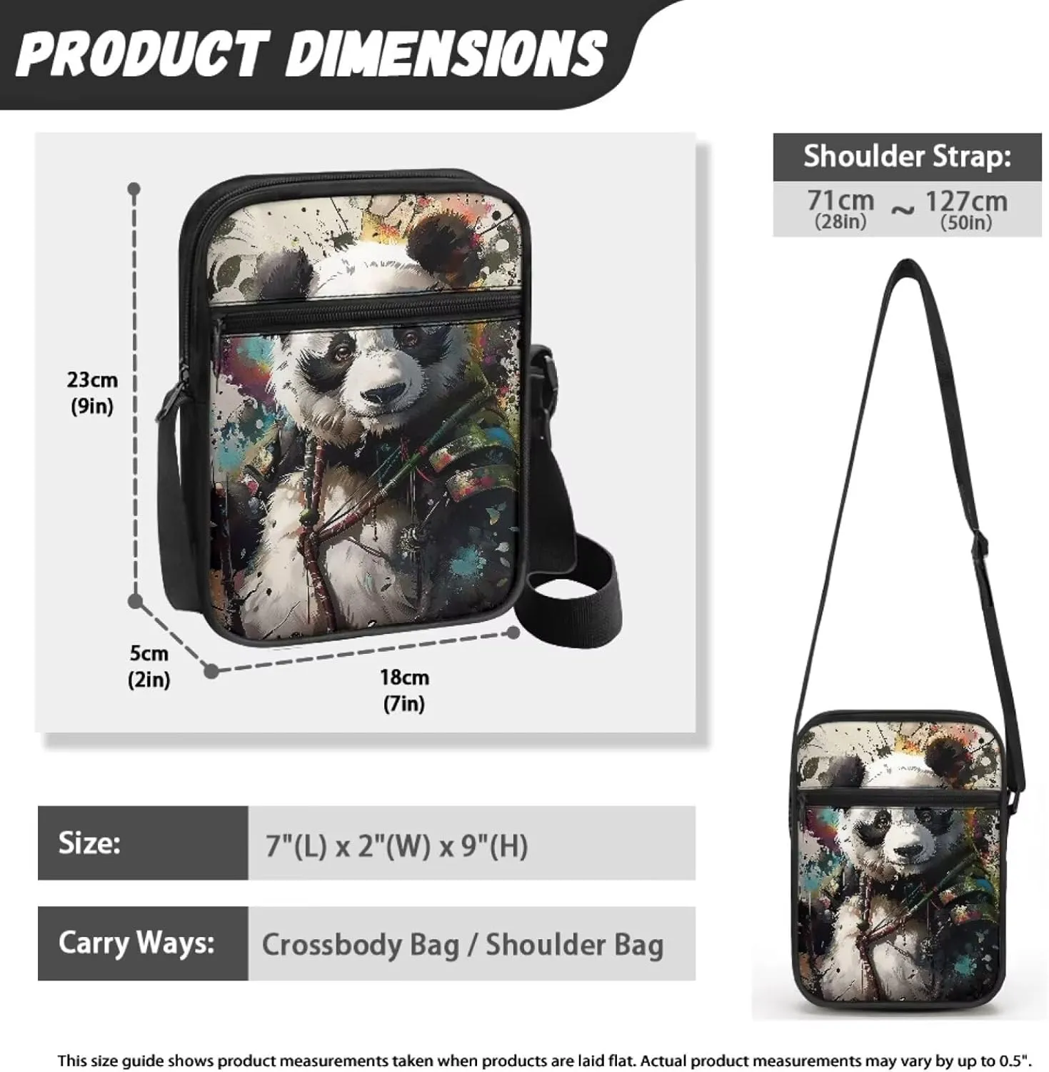 Small Messenger Bags Purses for Women Crossbody Shoulder Bag with Zipper Pockets