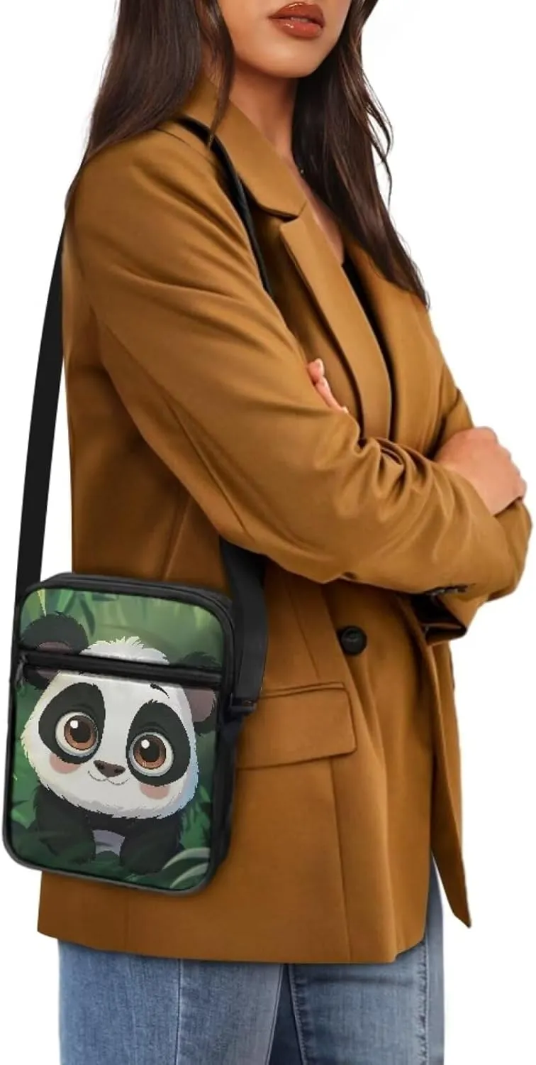 Small Messenger Bags Purses for Women Crossbody Shoulder Bag with Zipper Pockets