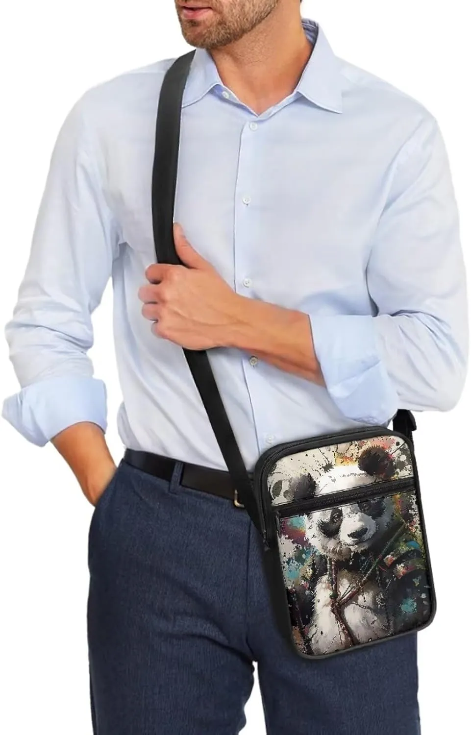 Small Messenger Bags Purses for Women Crossbody Shoulder Bag with Zipper Pockets