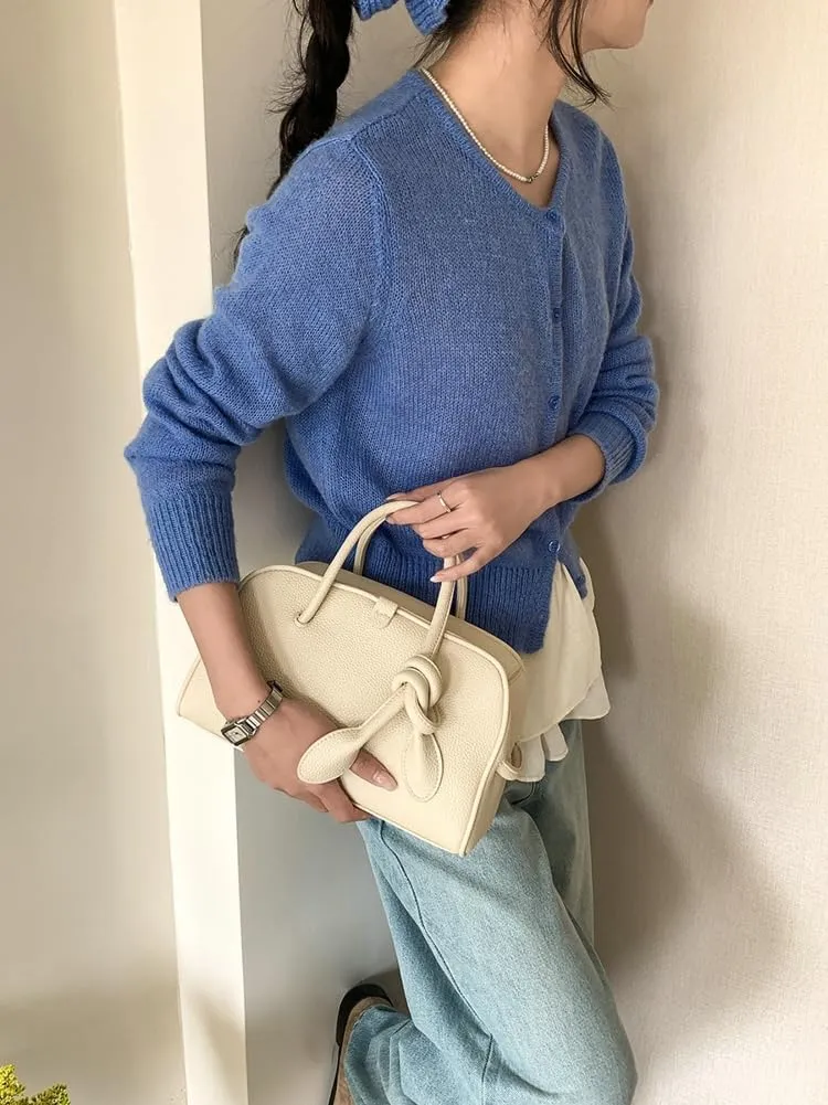 Soft Vegan Leather Handnags for Women Large Working Tote Bag Trendy Top Handle Satchels for Shopping 2025