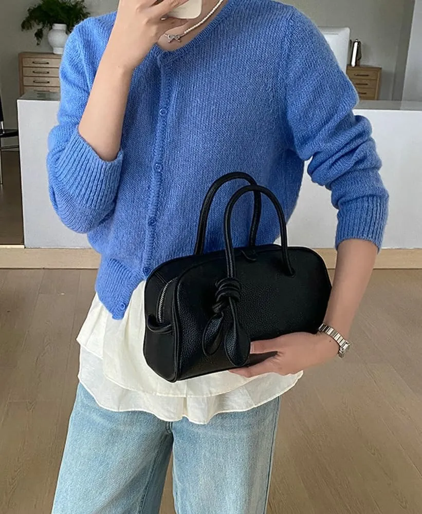 Soft Vegan Leather Handnags for Women Large Working Tote Bag Trendy Top Handle Satchels for Shopping 2025
