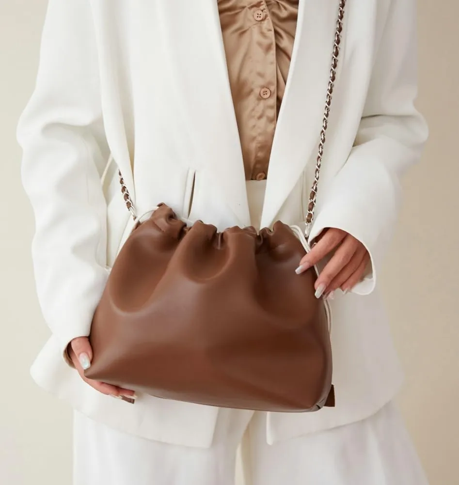 Soft Vegan Leather Shoulder Bag for Women Large Casual Retro Handbags Working Shopping Tote Purse Satchels 2pcs