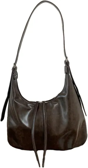 Soft Vegan Leather Shoulder Bag for Women Large Crossbody Tote Bag Ladies Dumpling Top Handle Handbags Satchels