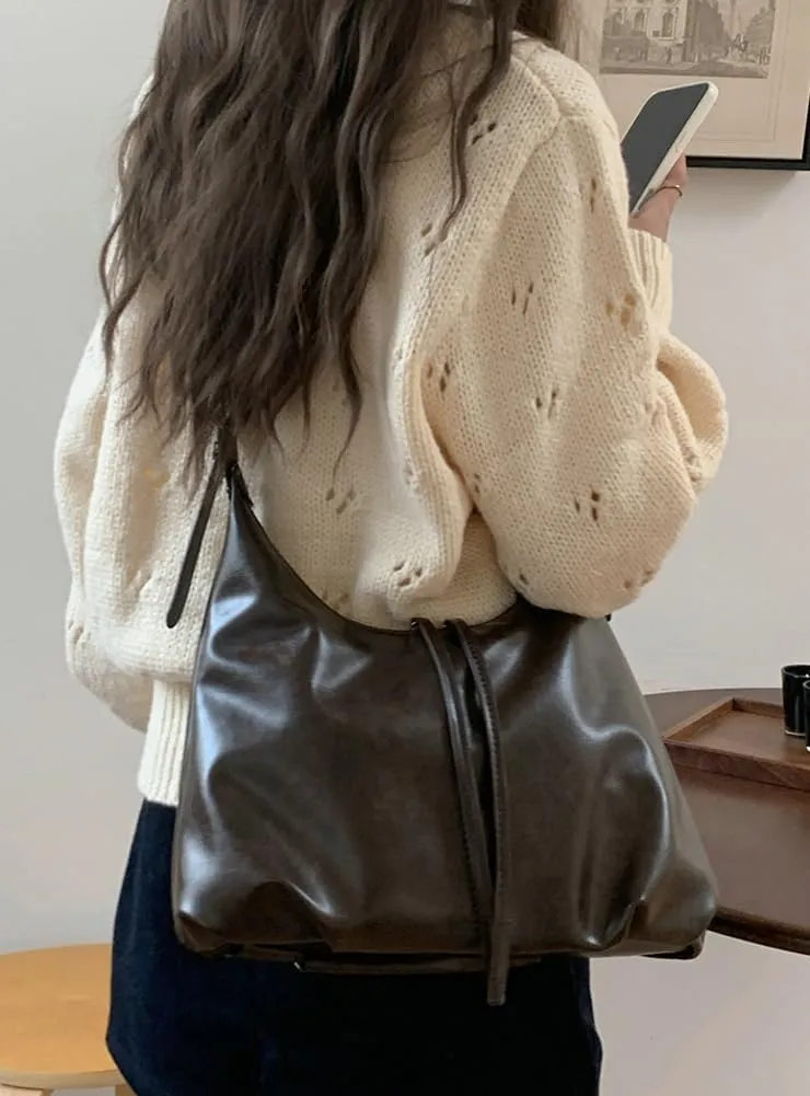 Soft Vegan Leather Shoulder Bag for Women Large Crossbody Tote Bag Ladies Dumpling Top Handle Handbags Satchels