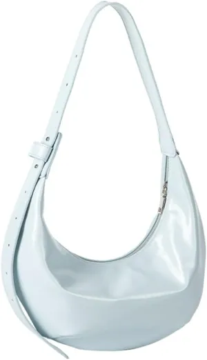 Soft Vegan Leather Shoulder Bag for Women Small Crossbody Tote Bag Ladies Casual Dumpling Handbags Satchels