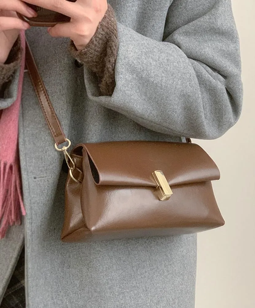 Soft Vegan Leather Shoulder Bags for Women Fashion Small Tote Purses Handbags Crossbody Bag Elegant Satchels