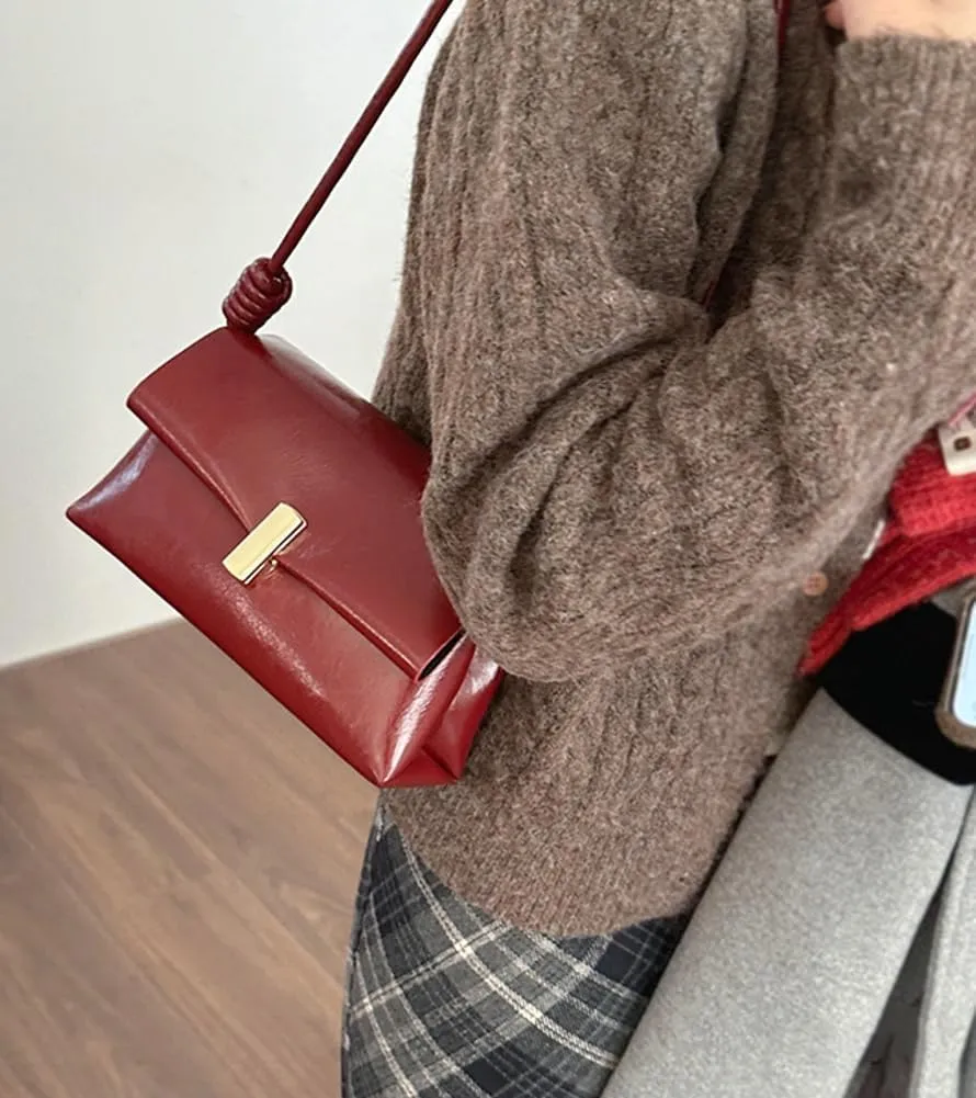 Soft Vegan Leather Shoulder Bags for Women Fashion Small Tote Purses Handbags Crossbody Bag Elegant Satchels