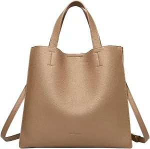 Soft Vegan Leather Tote Bags for Women Large Shoulder Crossbody Purse Casual Ladies Working Handbags Satchels