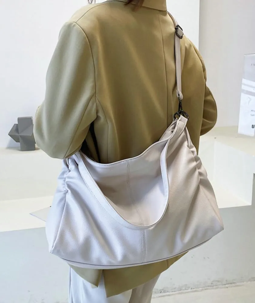 Soft Vegan Leather Tote Bags for Women Large Shoulder Crossbody Purse Casual Travel Working Handbags Satchels
