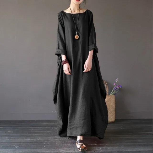 Super loose flowy maxi dress