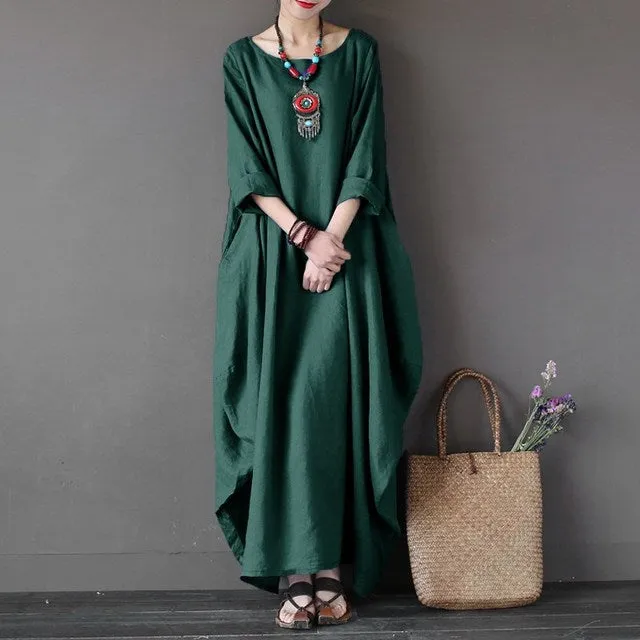 Super loose flowy maxi dress