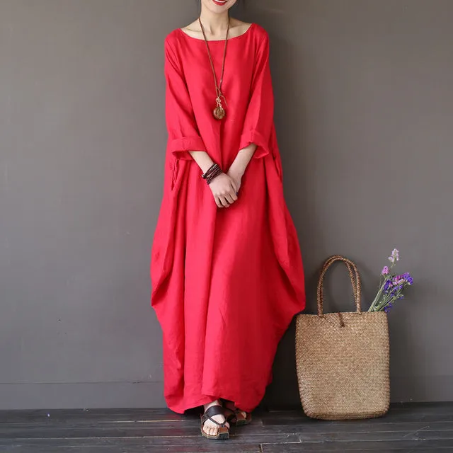 Super loose flowy maxi dress