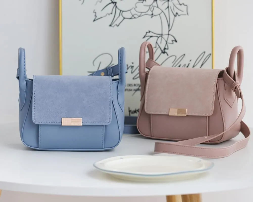 Trendy Vegan Leather Crossbody Bags for Women Small Cute Shoulder Purse Tote Bag Ladies Handbags Clutch Satchels
