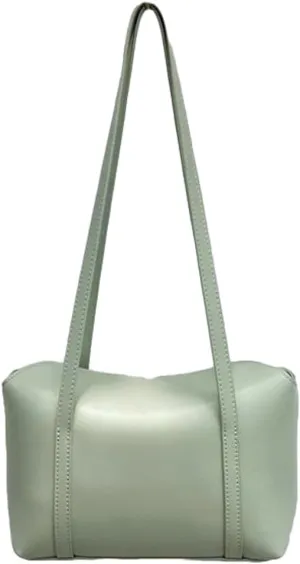 Trendy Vegan Leather Shoulder Tote Bag for Women Large Working Shopping Handbags Casual Ladies Top Handle Satchels