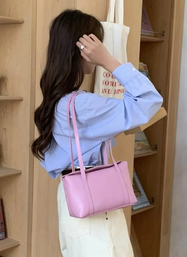 Trendy Vegan Leather Shoulder Tote Bag for Women Large Working Shopping Handbags Casual Ladies Top Handle Satchels