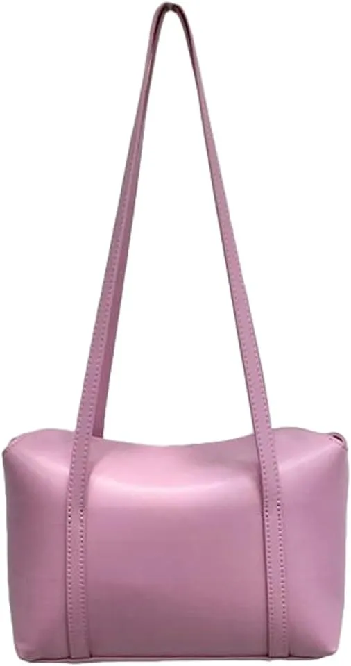 Trendy Vegan Leather Shoulder Tote Bag for Women Large Working Shopping Handbags Casual Ladies Top Handle Satchels
