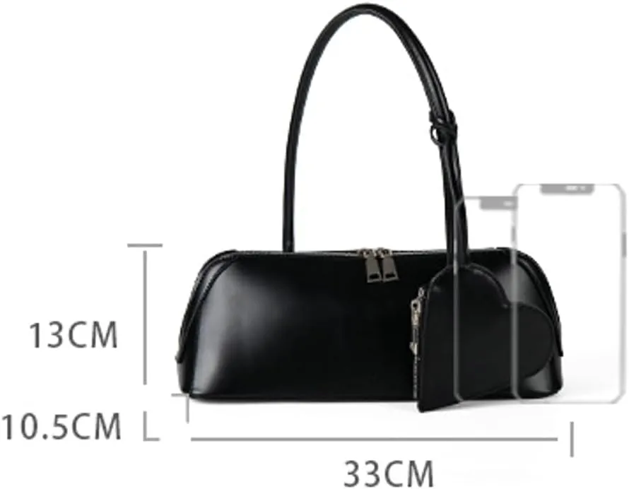 Trendy Vegan Leather Shoulder Tote Bag for Women Y2k Large Shopping Handbags Ladies Top Handle Satchels 2025