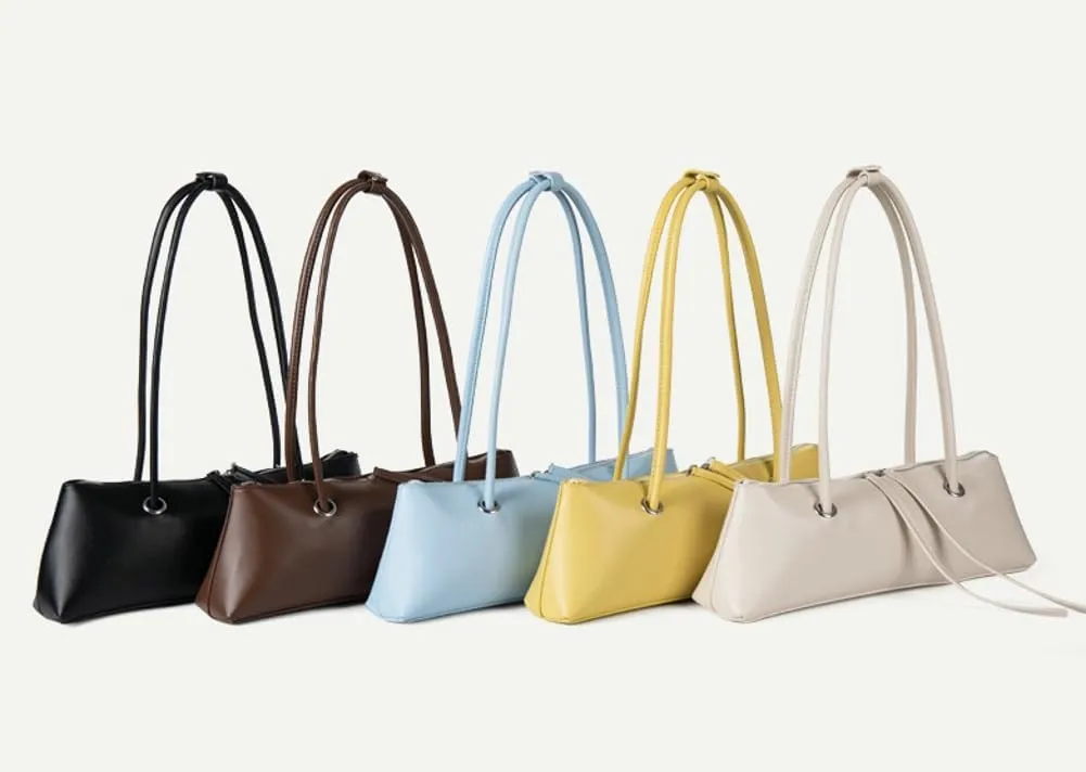 Trendy Vegan Leather Shoulder Tote Bag for Women Y2k Large Shopping Handbags Ladies Top Handle Satchels 2025