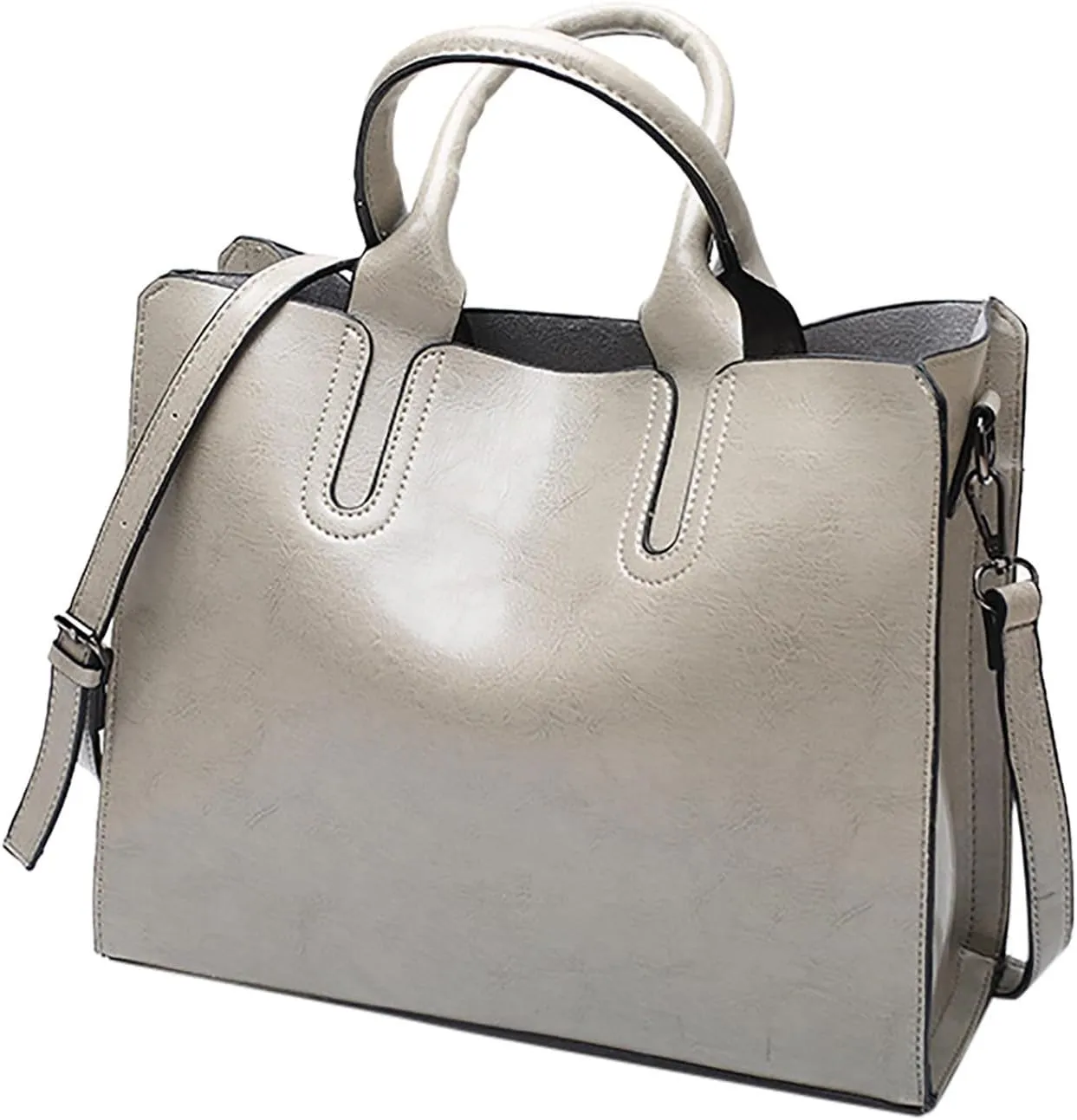 Unisex Hobo Women Tote Bag, Large Shoulder Hobo Bags Casual Handbags Big Capacity Shopping Work Bag