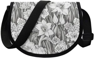 Uskorhein Tiger Horse Paw Jellyfish Crossbody Bags Cell Phone Purse for Women Man Sling Bag Leather Crossbody Sling Purse