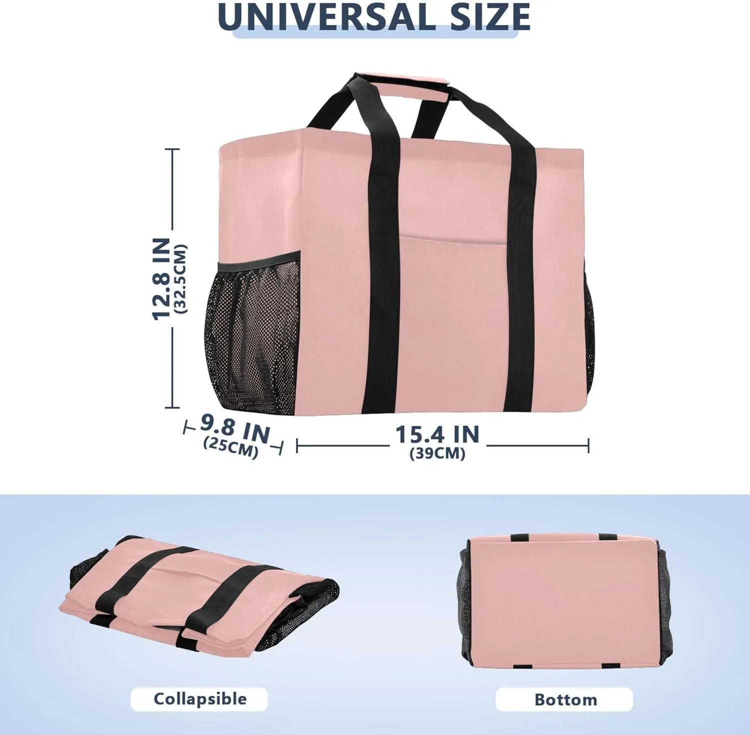 Utility Bags And Totes Foldable Large Beach Bag With Compartments with Handles Car Tote