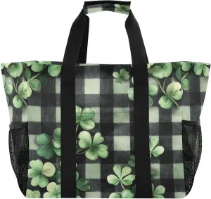 Utility Tote Bags For Women Foldable Beach Tote Waterproof with Handles Carrying Bag