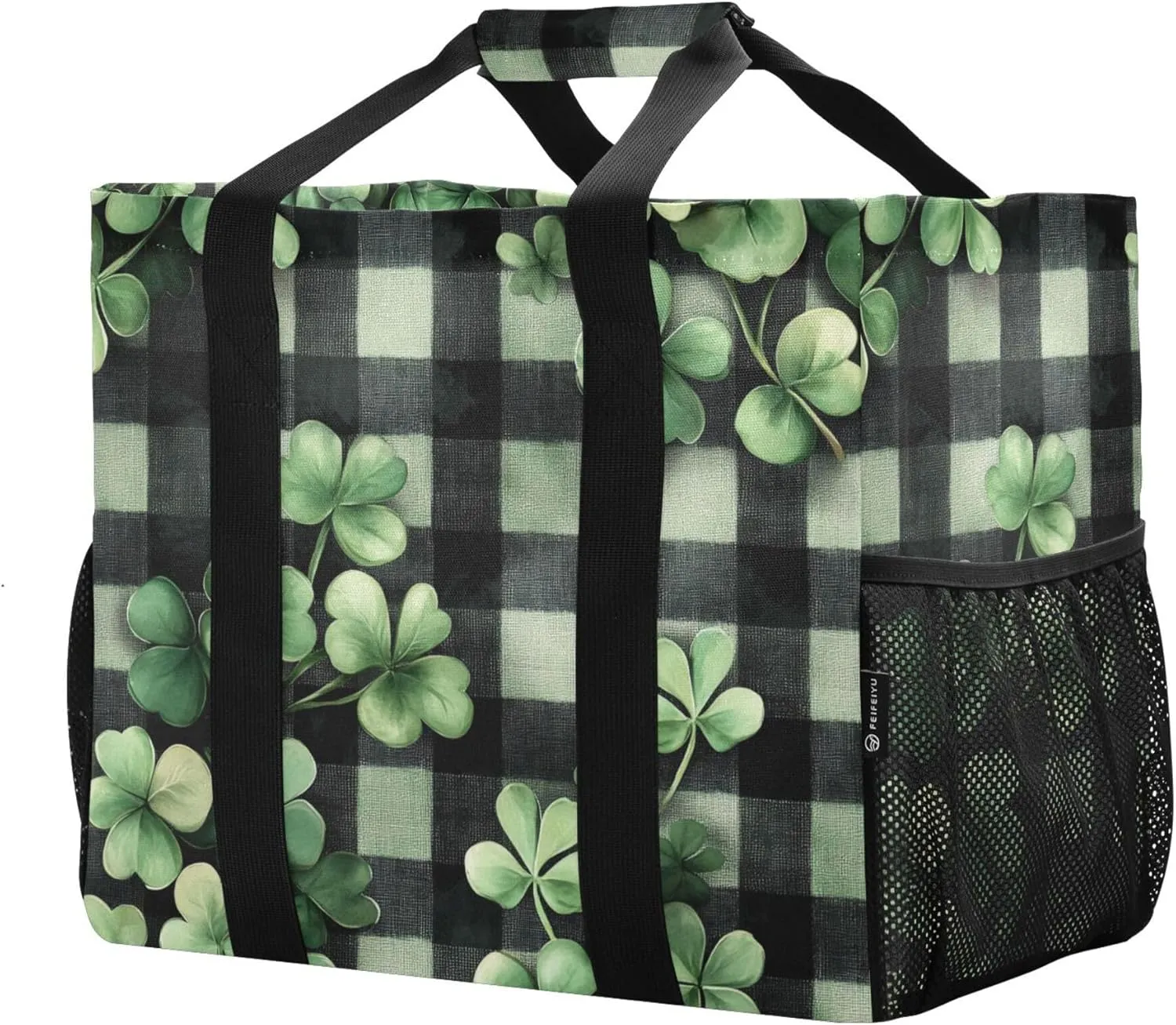 Utility Tote Bags For Women Foldable Beach Tote Waterproof with Handles Carrying Bag