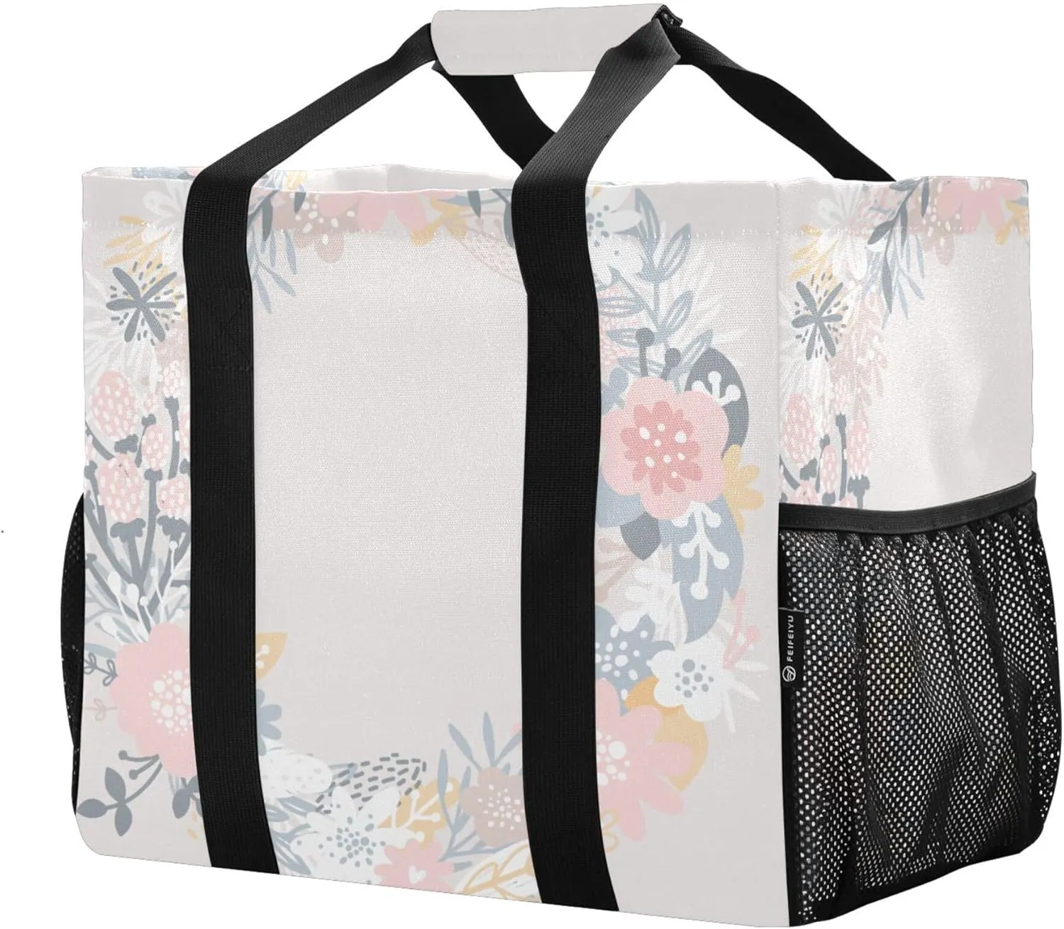 Utility Totes Foldable Beach Bag Sandproof with Handles Laundry Bag Travel