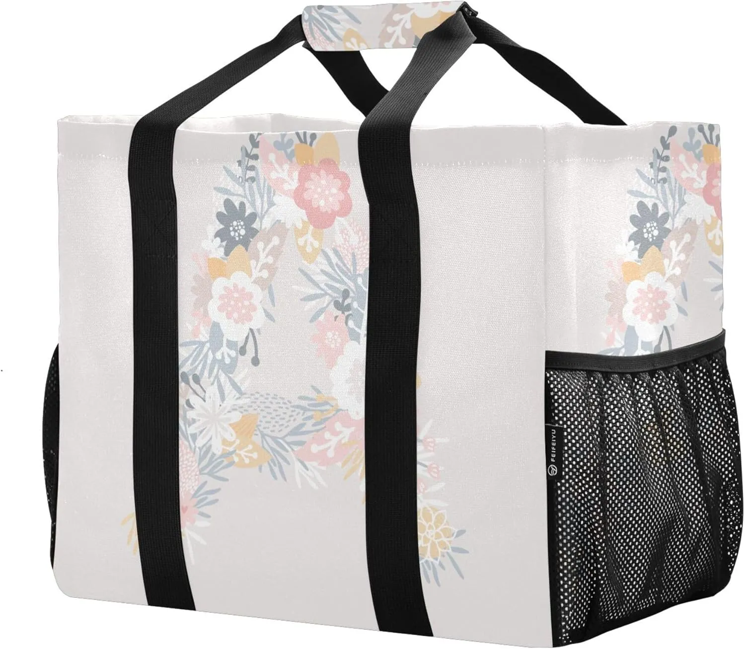 Utility Totes Foldable Beach Bag Sandproof with Handles Laundry Bag Travel
