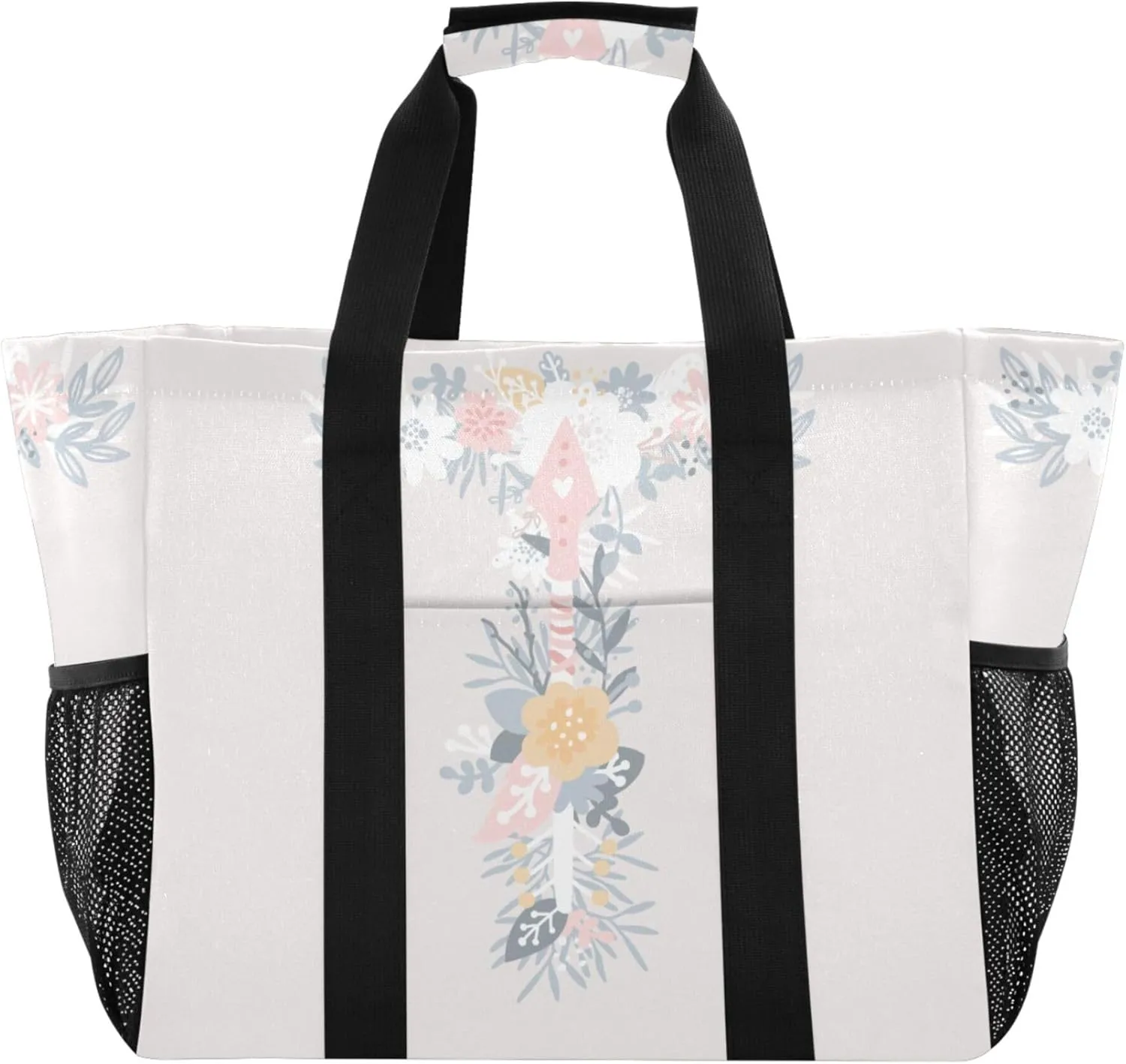 Utility Totes Foldable Beach Bag Sandproof with Handles Laundry Bag Travel