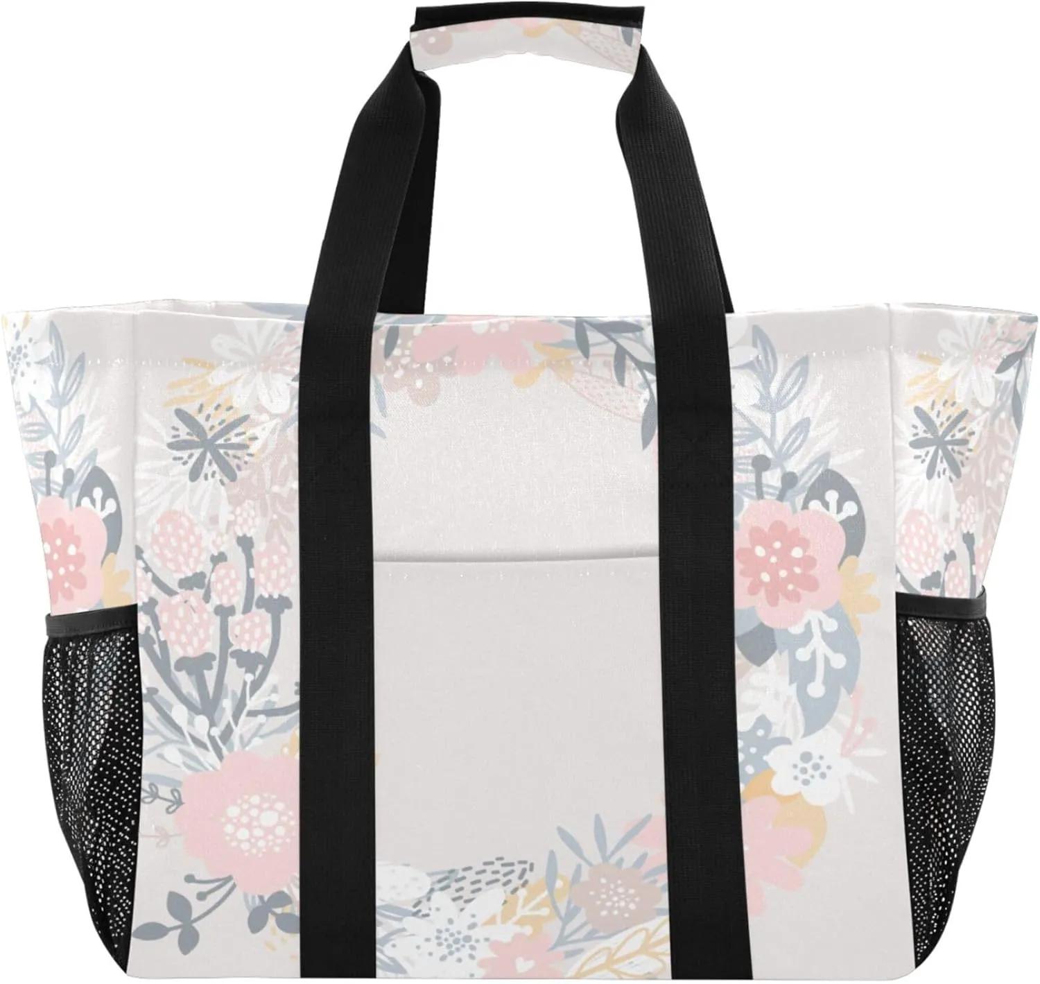 Utility Totes Foldable Beach Bag Sandproof with Handles Laundry Bag Travel