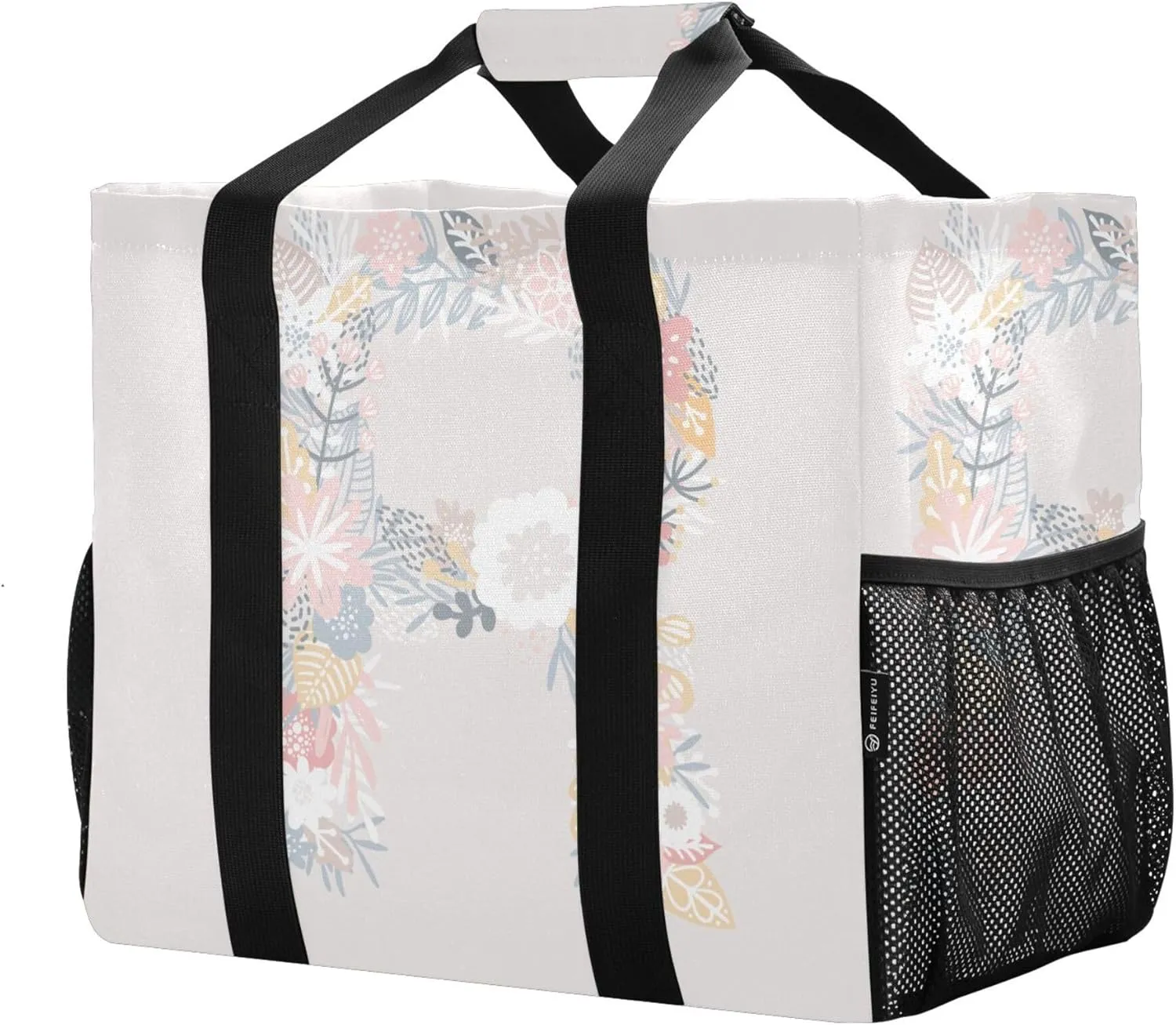 Utility Totes Foldable Beach Bag Sandproof with Handles Laundry Bag Travel