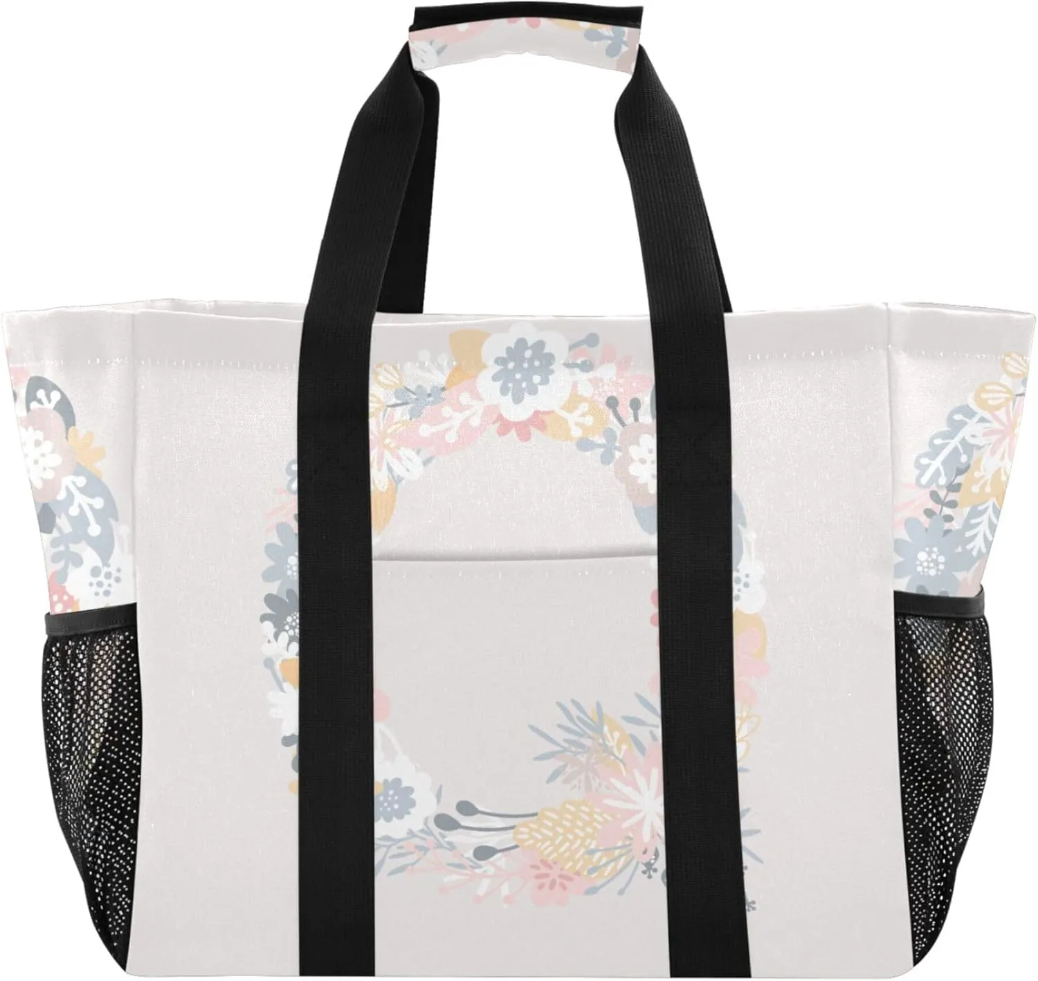 Utility Totes Foldable Beach Bag Sandproof with Handles Laundry Bag Travel