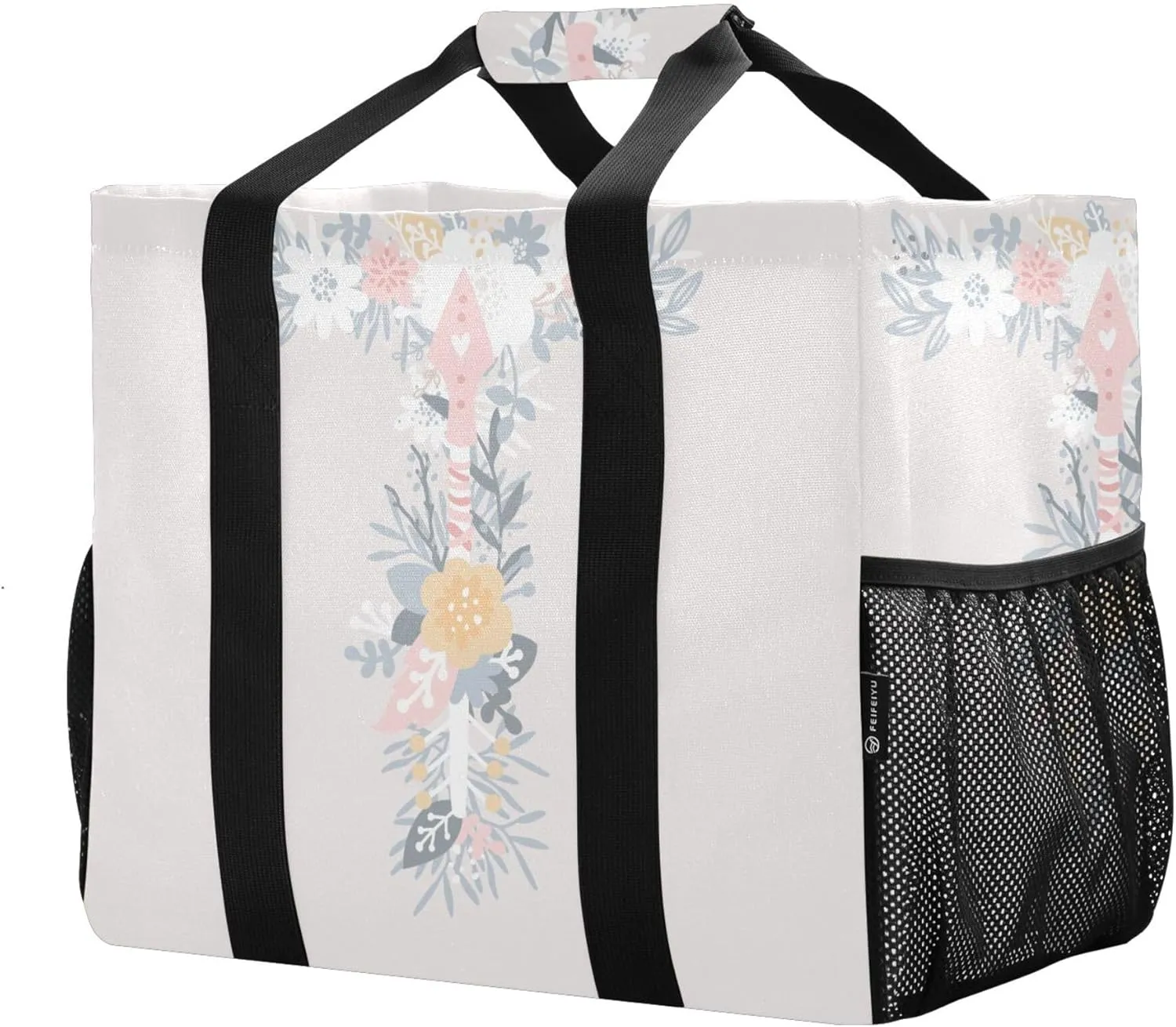 Utility Totes Foldable Beach Bag Sandproof with Handles Laundry Bag Travel