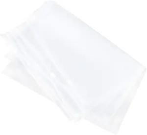 VALICLUD 5-pack Clear Sealing Shoe Bag Waterproof Durable Plastic Travel Storage Pouch