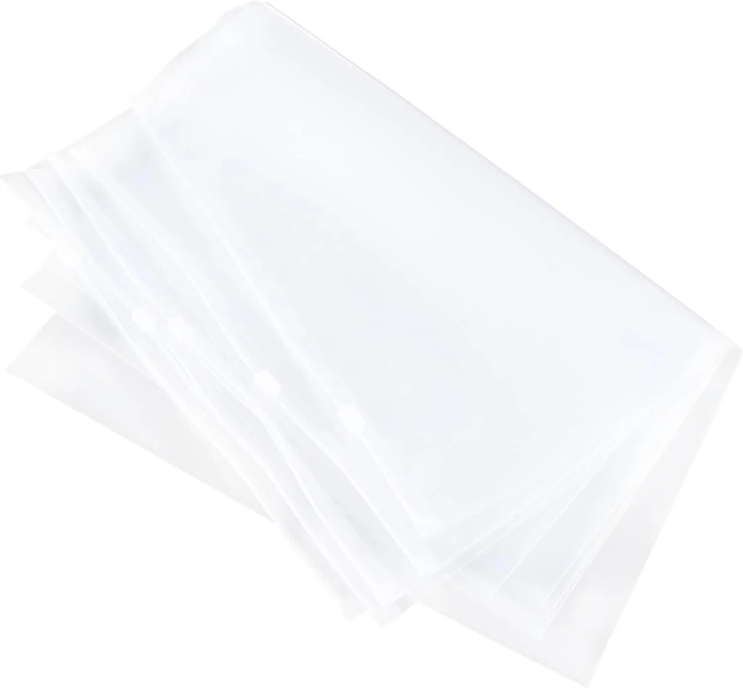 VALICLUD 5-pack Clear Sealing Shoe Bag Waterproof Durable Plastic Travel Storage Pouch