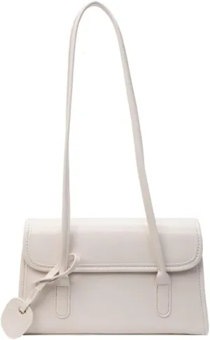 Vegan Leather Shoulder Bag for Women Trendy Y2k Tote Purses Small Handbags Ladies Top Handle Satchels