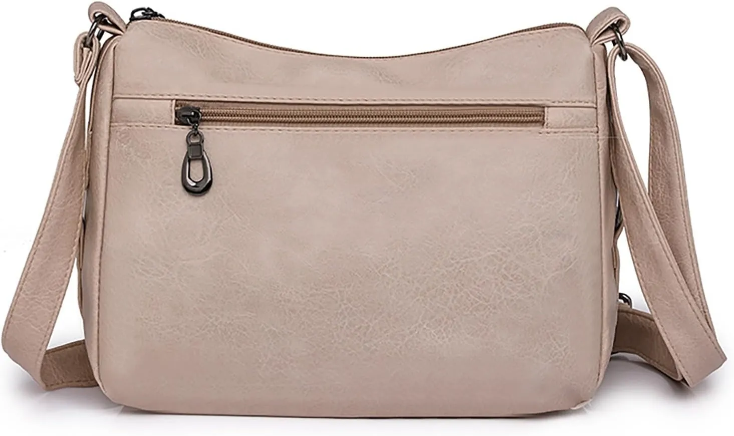 Waterproof Shoulder Bags for Women Crossbody Purses and Handbags Lightweight Pocketbook Small Clear Backpacks(White)