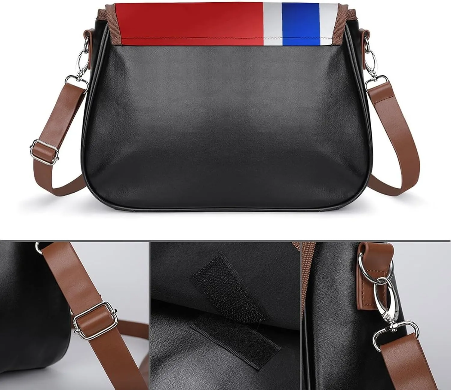 Women Shoulder Bag Leather Hobo Handbags Adjustable Shoulder Bags