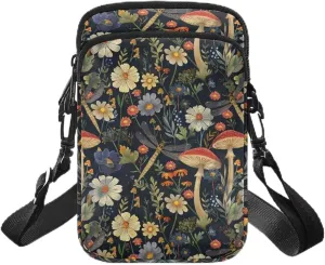 Women's 2 Layer Messenger Bags Portable Cross Bag Crossbody Handbags