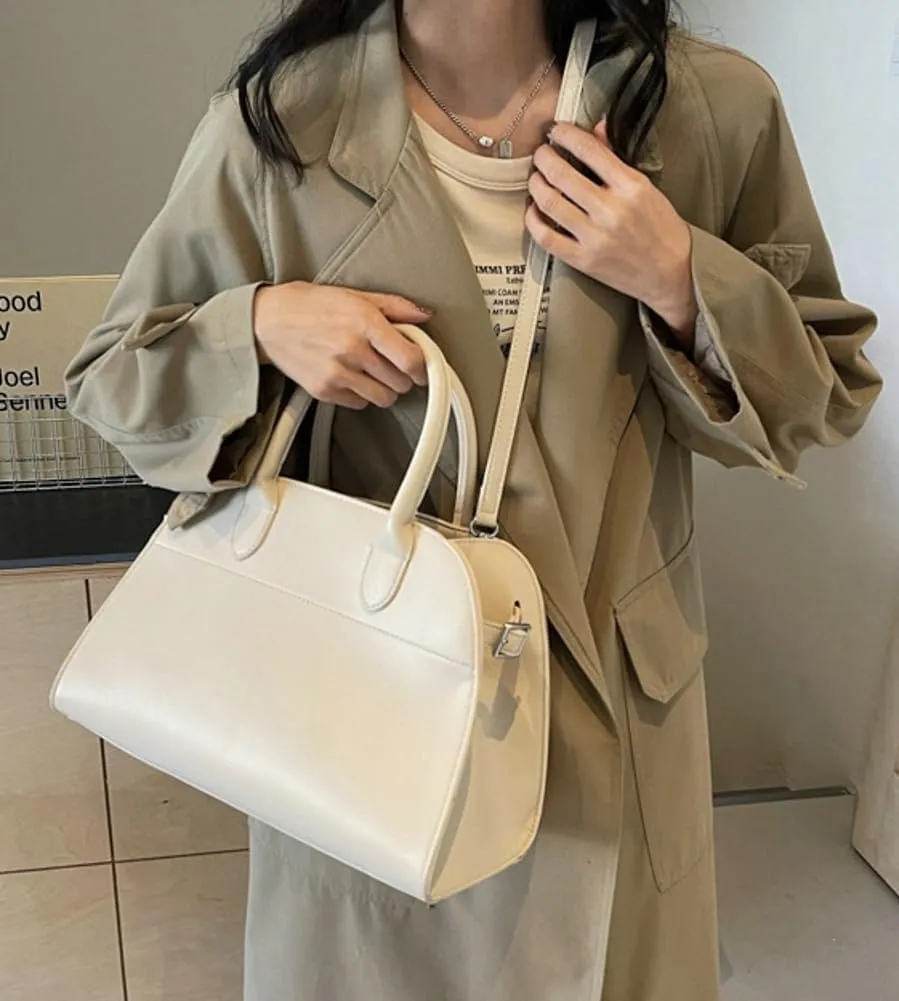 Women's Fashion Top-handle Handbag Purse Vegan Leather Shoulder Crossbody Bag Large Shell Tote Satchels