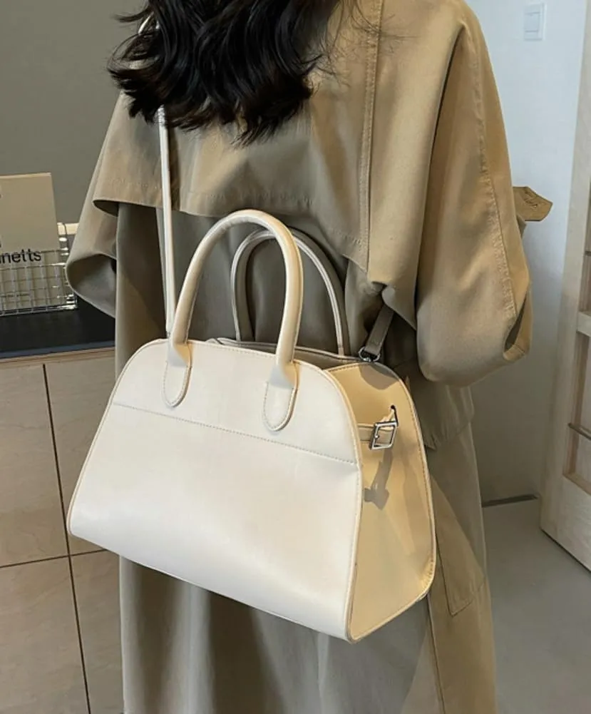 Women's Fashion Top-handle Handbag Purse Vegan Leather Shoulder Crossbody Bag Large Shell Tote Satchels