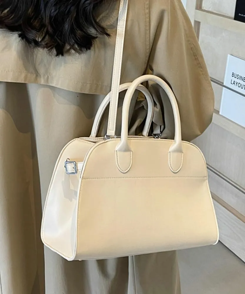 Women's Fashion Top-handle Handbag Purse Vegan Leather Shoulder Crossbody Bag Large Shell Tote Satchels