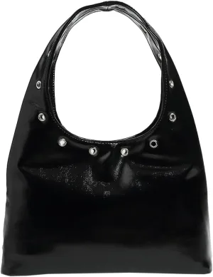Womens PU Leather Shoulder Bag Retro Y2k Hobo Handbags Trendy Top Handle Purse Clutch Bag Satchels 2025