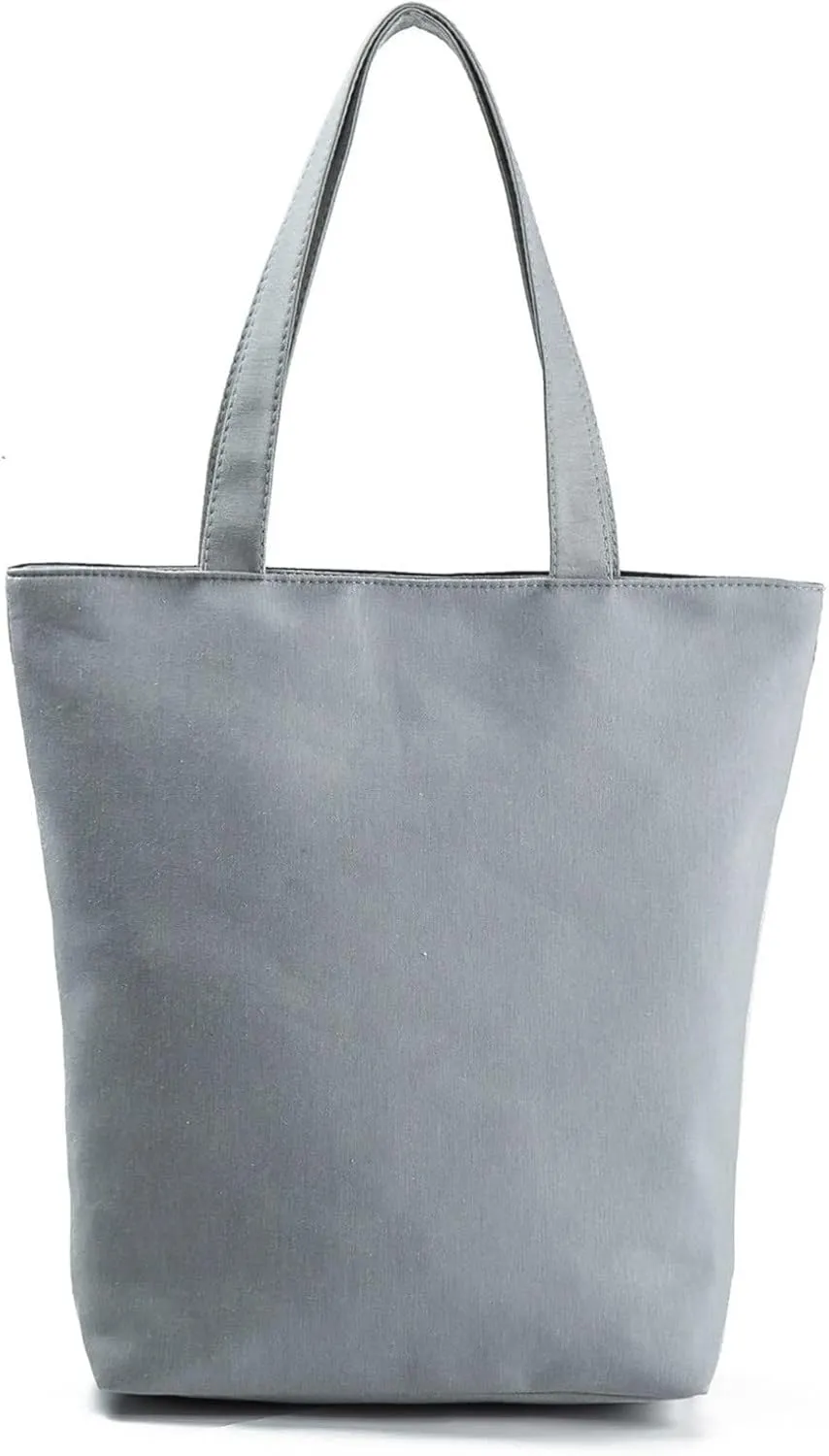 Women's Shoulder Handbags Small Crossbody Bags Classic Double Zip Top Satchel Bags Lightweight Carry on Bag(One Size)