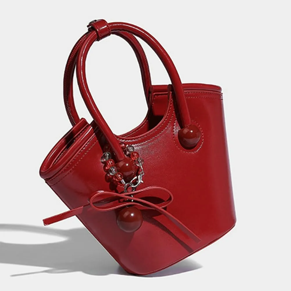 Womens Trendy Bucket Shoulder Crossbody Bag Cute Y2k Small Handbag Tote Purse Ladies Designer Vegan Leather Satchels